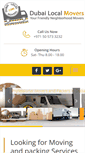 Mobile Screenshot of dubailocalmovers.com